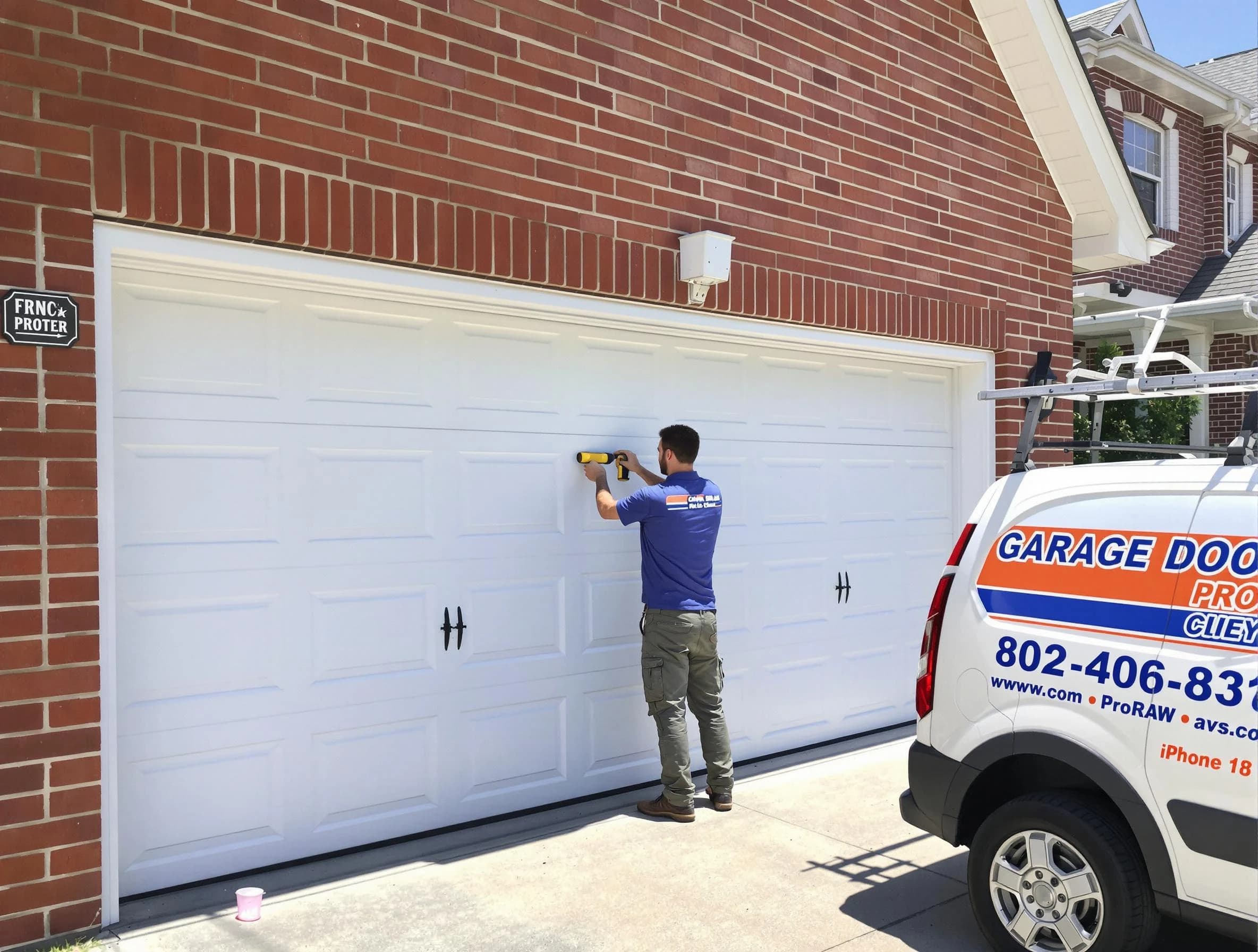 Local garage door repair service by Lowell Garage Door Repair in Lowell