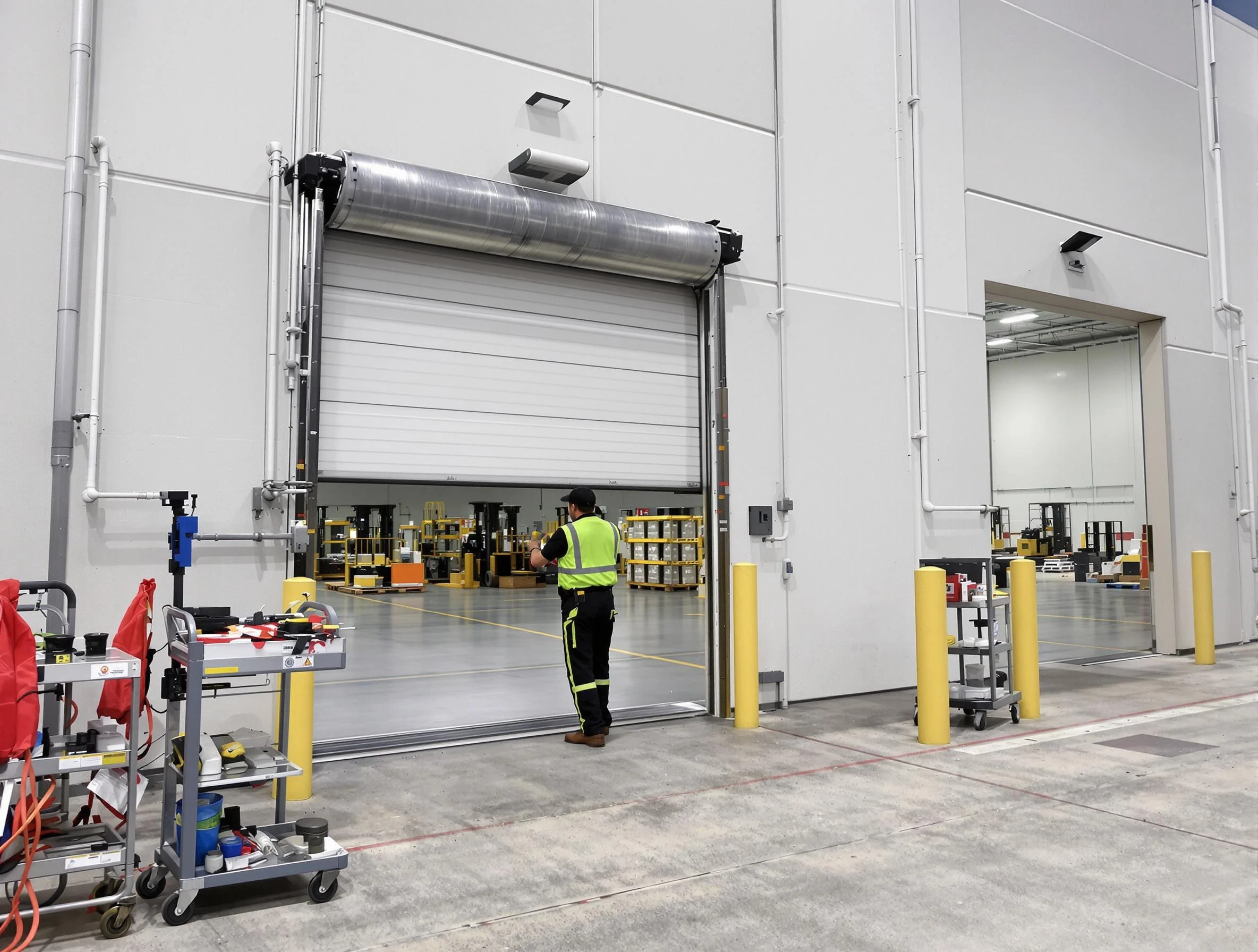 Commercial Garage Door Repair in Lowell