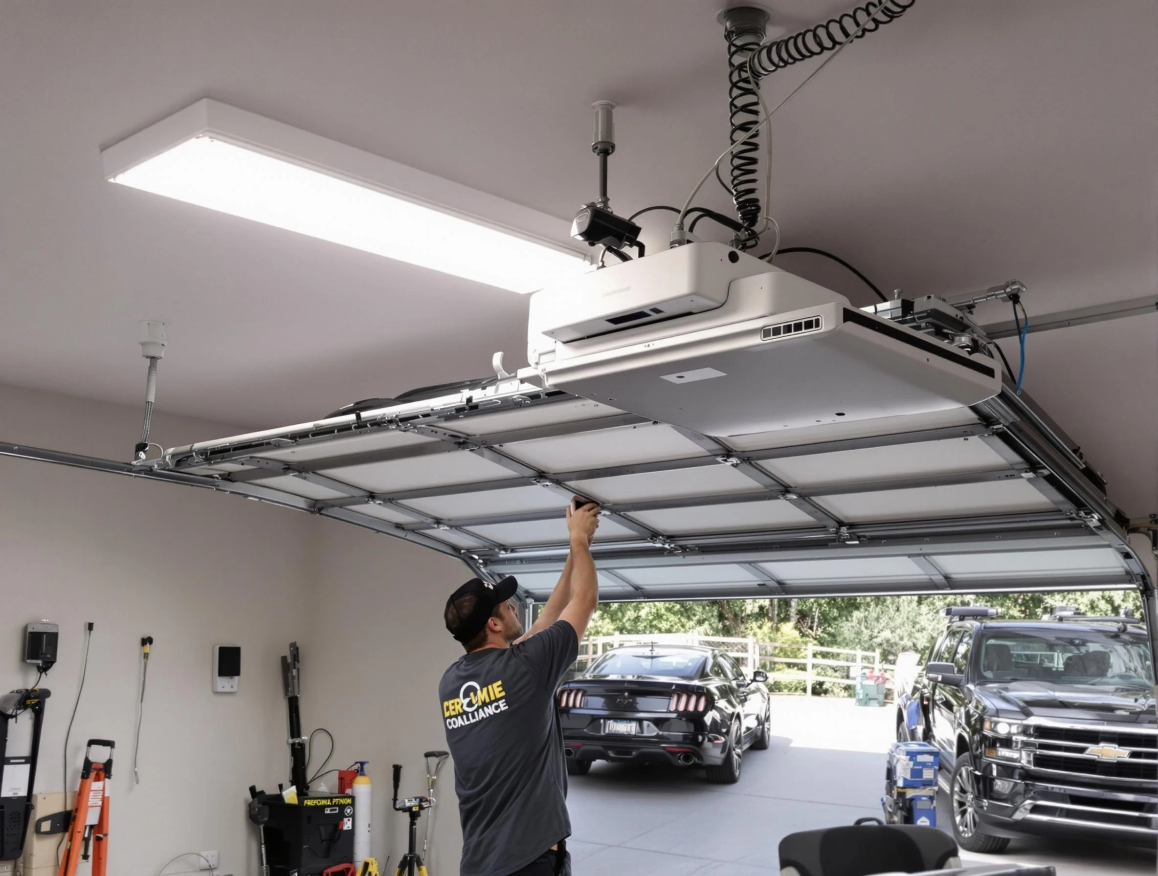 Garage Door Opener Installation in Lowell
